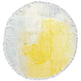 Kess InHouse CarolLynn TICE Make A Statement Round Beach Towel Blanket Kess InHouse CarolLynn TICE Make A Statement Round Beach Towel Blanket